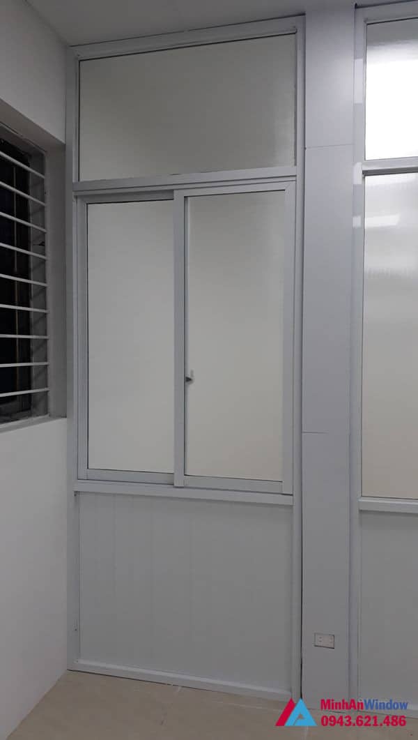 Mẫu cửa nhôm kính Minh An Window lắp đặt cho khách hàng tại huyện Mỹ Đức