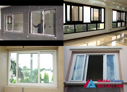 Các mẫu cửa sổ nhôm kính Minh An Window lắp đặt tại KCN Phú Nghĩa