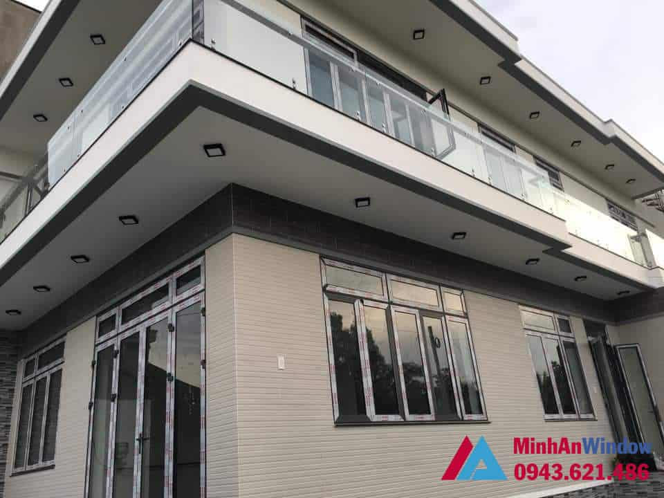 Công trình cửa nhôm kính tại KCN Minh Khai - Vĩnh Tuy - Hà Nội do Minh An Window lắp đặt