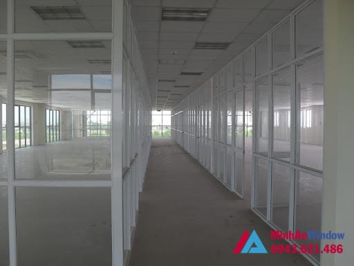 Thi công cửa nhôm kính tại kcn thường tín - hà nội uy tín 4 Mẫu cửa vách nhôm kính tại KCN Thường Tín - Hà Nội do Minh An Window lắp đặt