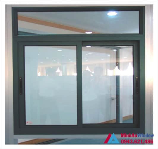 Mẫu cửa sổ nhôm kính xếp trượt Minh An Window lắp đặt tại KCN Thăng Long - Hà Nội