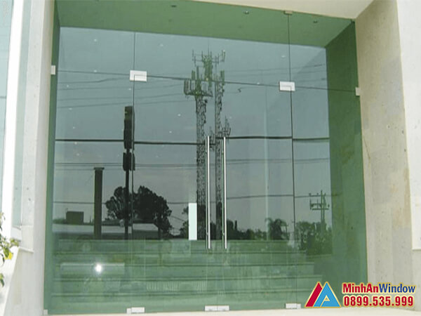 Cửa kính cường lực tại Thái Nguyên cao cấp - Minh An Window đã thi công