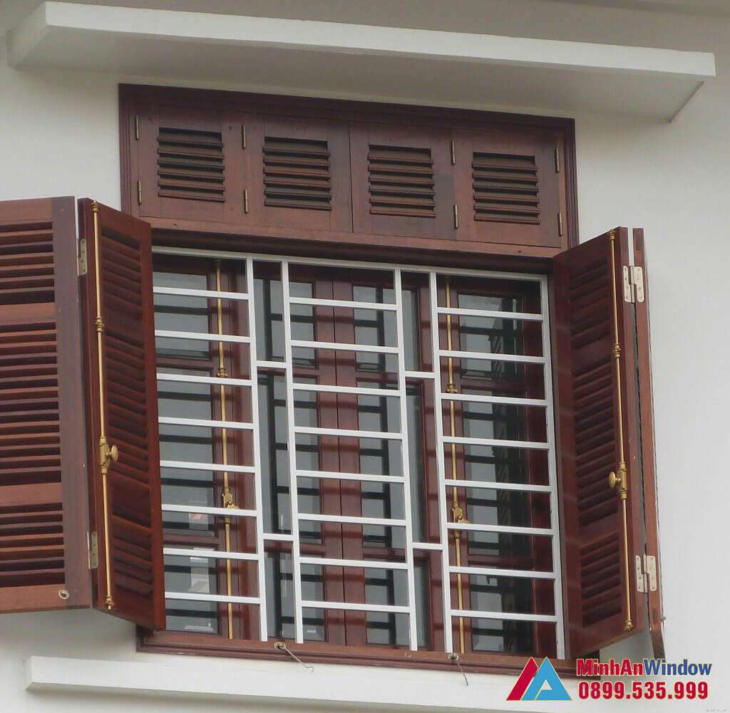Minh An Window lắp đặt khung bảo vệ inox chắc chắn, bền đẹp