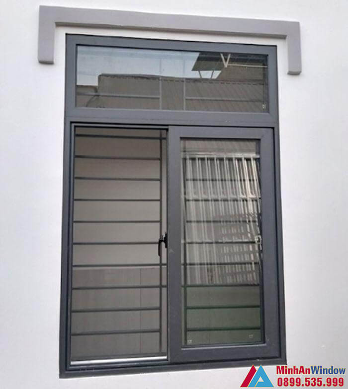 Mẫu cửa sổ 2 cánh khung inox