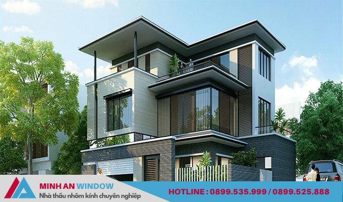 Công trình cửa nhôm kính nhà biệt thự cao cấp Công trình cửa nhôm kính nhà biệt thự cao cấp