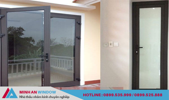 Mẫu cửa nhôm Xingfa 1 cánh bền đẹp