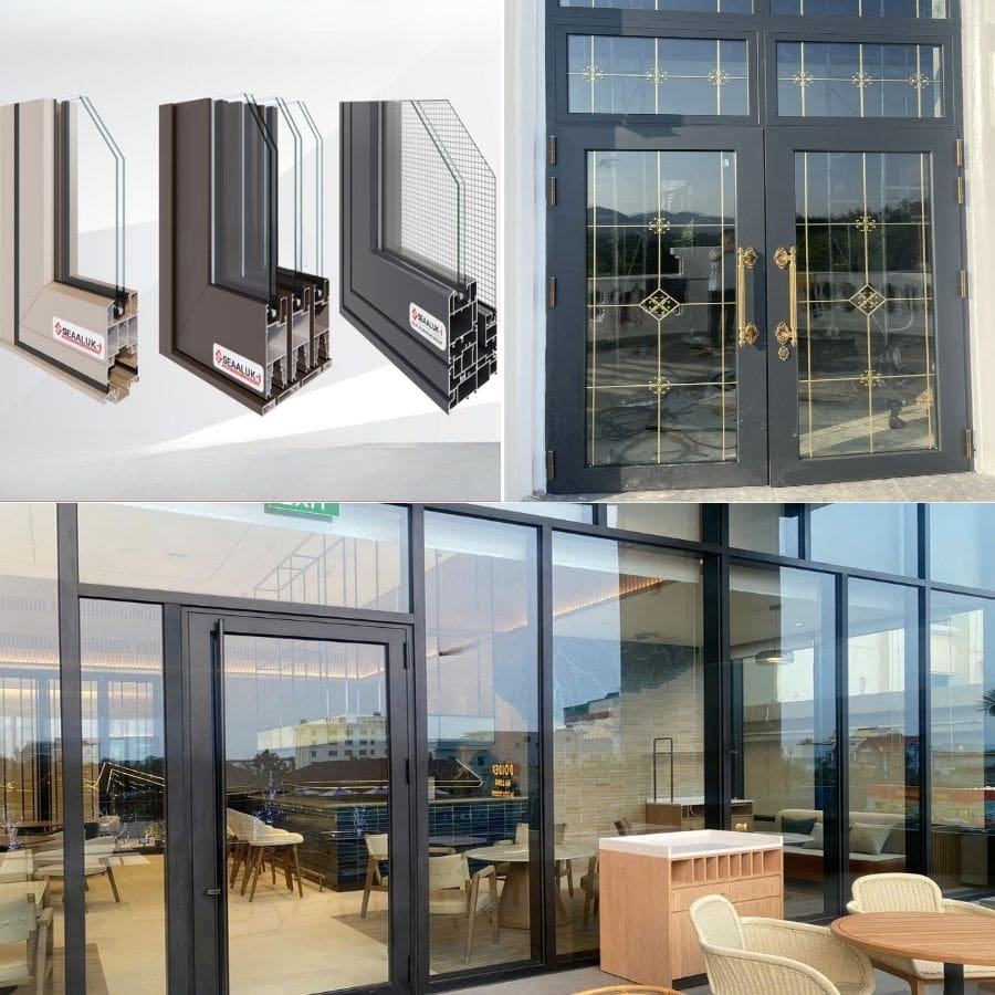 Cửa nhôm SeaAluk cao cấp tiêu chuẩn châu ÂU