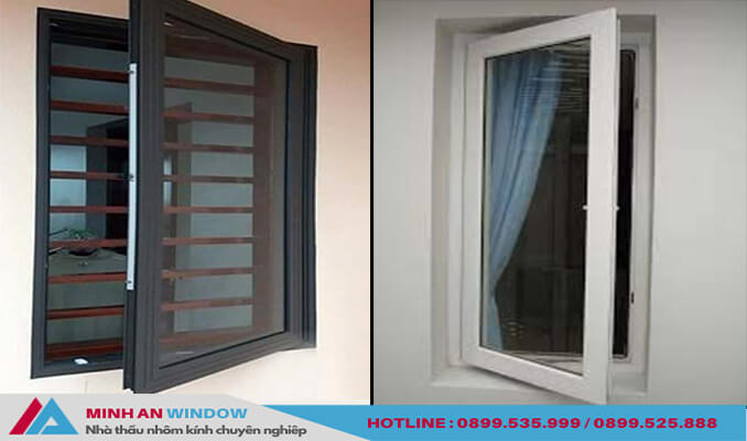 Mẫu cửa sổ nhôm kính1 cánh - Minh An Window thiết kế và lắp đặt Mẫu cửa sổ nhôm kính1 cánh - Minh An Window thiết kế và lắp đặt