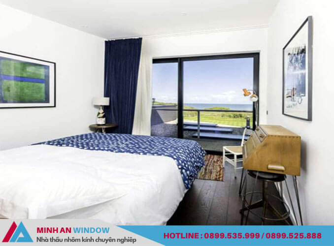 Mẫu cửa lùa 1 cánh - Minh An Window thi công và lắp đặt cho phòng ngủ nhà ở Mẫu cửa lùa 1 cánh - Minh An Window thi công và lắp đặt cho phòng ngủ nhà ở