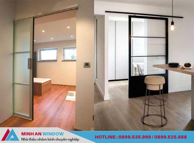 Mẫu cửa lùa nhôm kính 1 cánh - Minh An Window lắp đặt cho nhà ở hiện đại Mẫu cửa lùa nhôm kính 1 cánh - Minh An Window lắp đặt cho nhà ở hiện đại