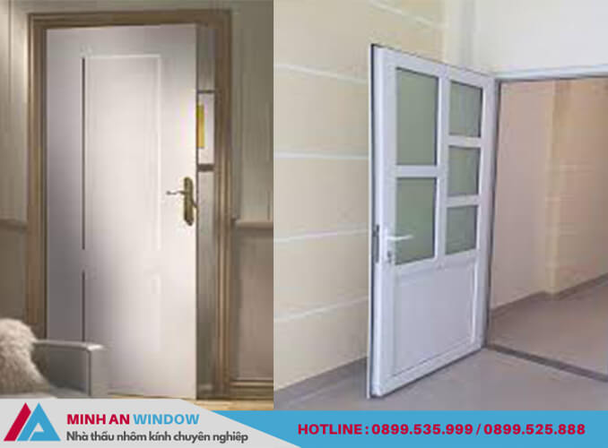 Hai mẫu cửa cách âm phòng ngủ - Minh An Window lắp đặt cho nhà ở cao cấp