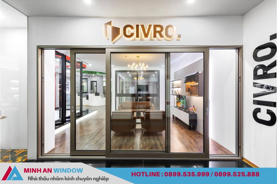 Showroom Cửa nhôm cao cấp Civro cao tại Hà Nội Showroom Cửa nhôm cao cấp Civro cao tại Hà Nội