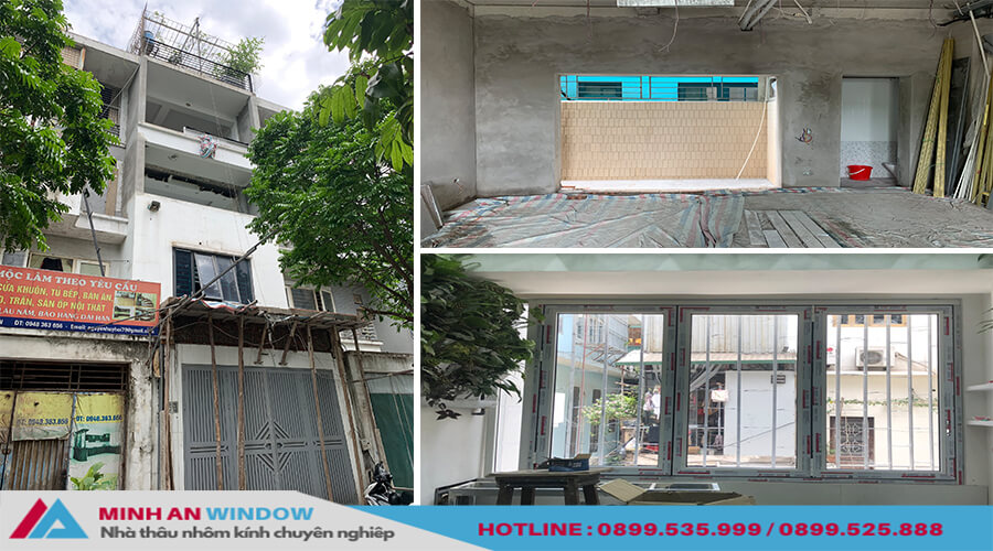 Minh An Window cải tạo lại biệt thự liền kề trọng gói các hạng mục tại Tố Hữu - Hà Đông - Hà Nội