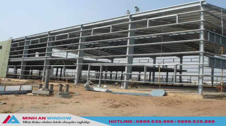 Minh An Window chuyên cung cấp và lắp đặt các nhà công nghiệp 2 tầng chất lượng nhất tại Việt Nam