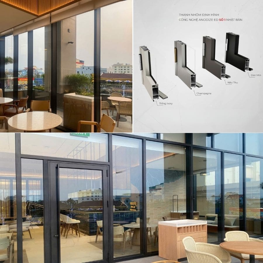 Cửa nhôm cao cấp maxpro