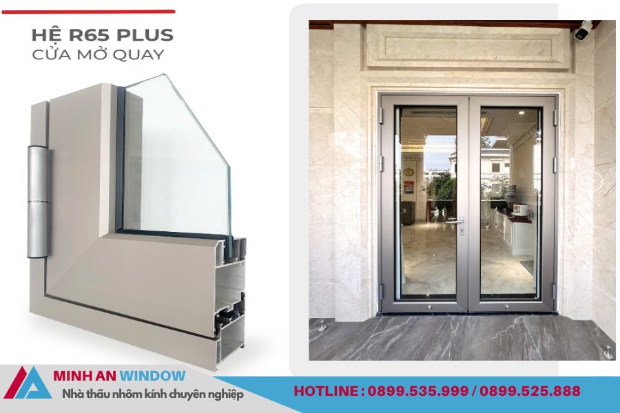 Cửa nhôm Maxpro hệ R65