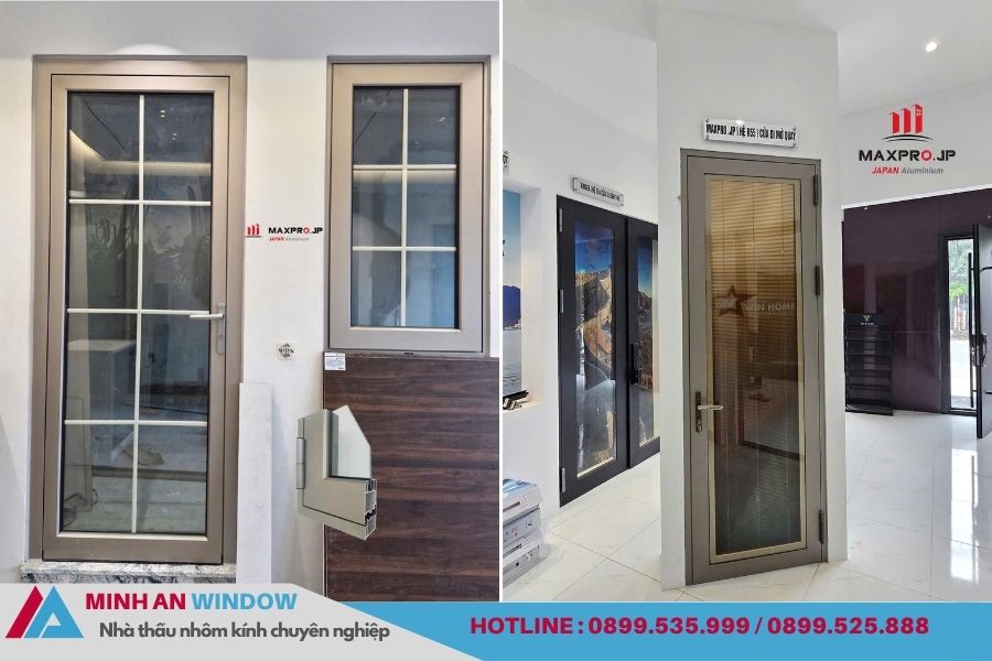 Hình ảnh cửa nhôm Maxpro cao cấp
