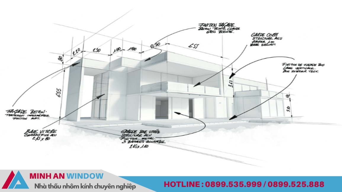 Bản vẽ nhà thép tiền chế 2 tầng - Mẫu số 1 