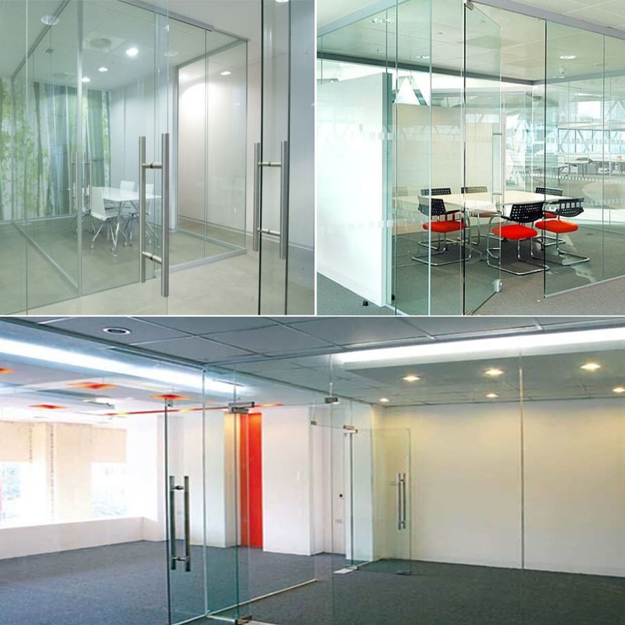 Cửa kính cường lực không khung