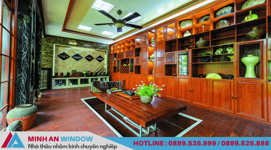 Nhôm QueenViet lắp đặt cho nội thất 
