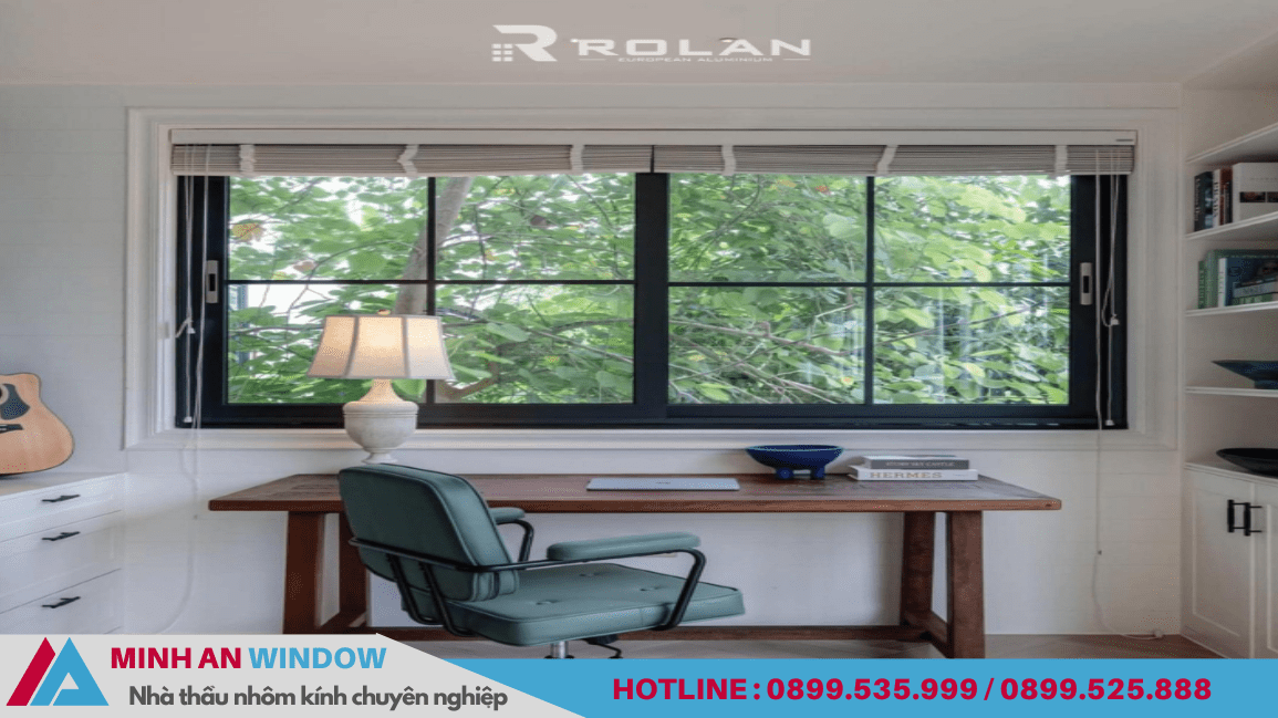 Tổng hợp mẫu cửa nhôm Rolan cao cấp - Mẫu số 2 