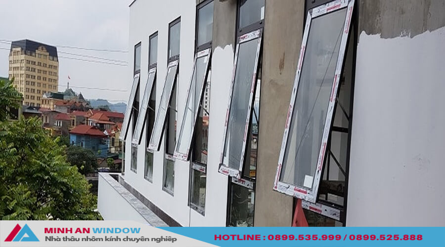 Quy trình lắp đặt và thi công cửa sổ mở hất Xingfa 1 cánh tại Minh An Window