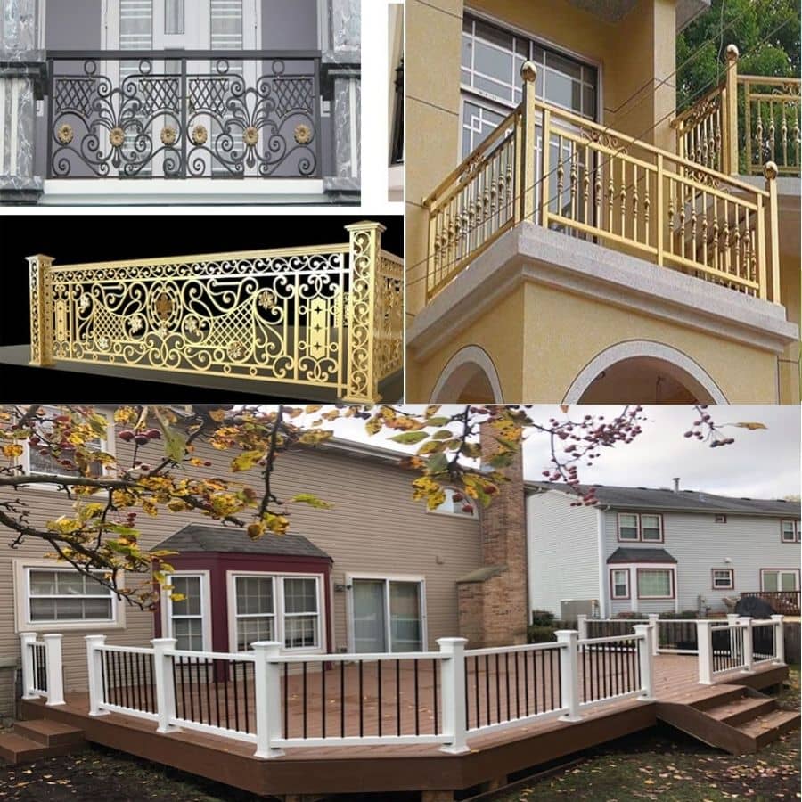 Lan can sân vườn