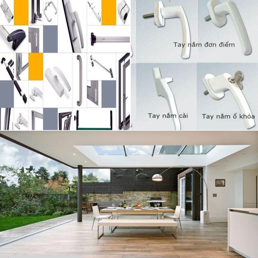 tay nắm cửa sổ