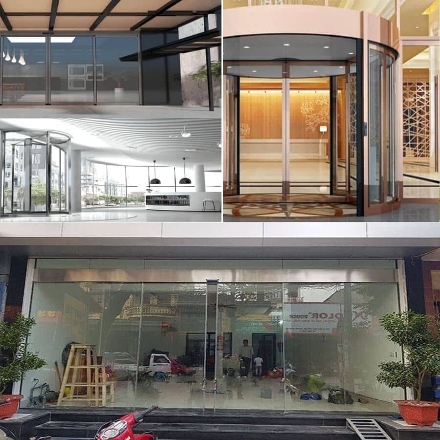 Quy trình lắp đặt cửa kính tự động