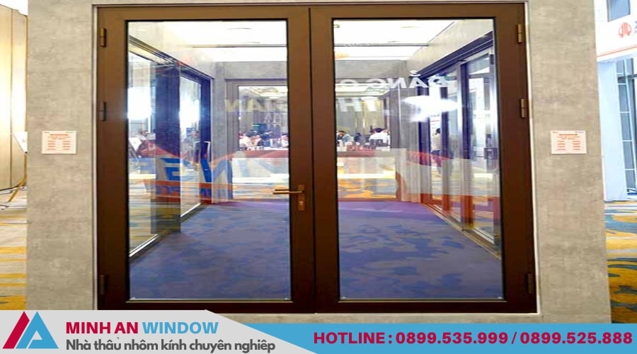 Mẫu cửa nhôm Xingfa class A sang trọng nhất 2025 - Mẫu số 02