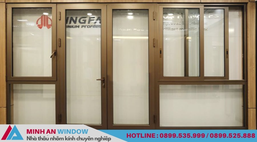 Mẫu cửa nhôm Xingfa class A sang trọng nhất 2025 - Mẫu số 06