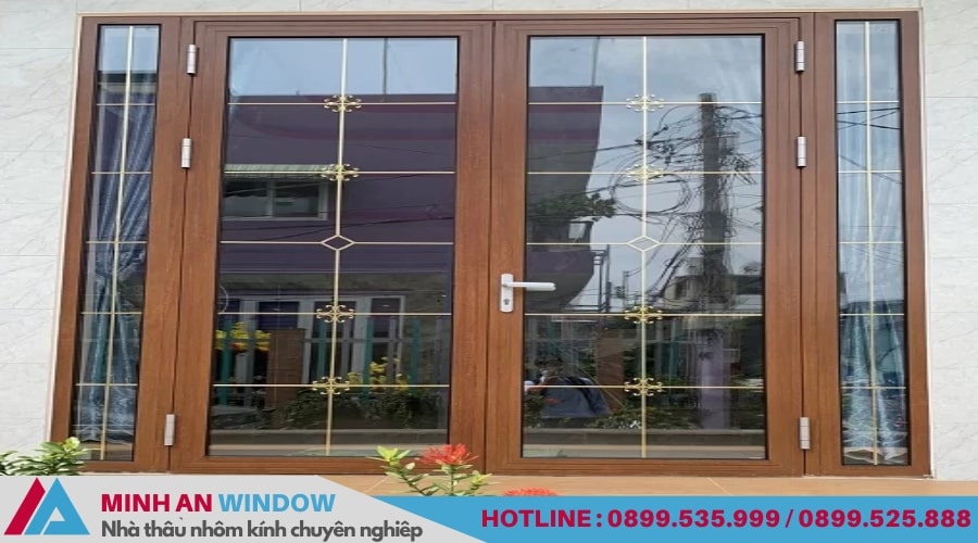 Mẫu cửa nhôm Xingfa class A sang trọng nhất 2025 - Mẫu số 14