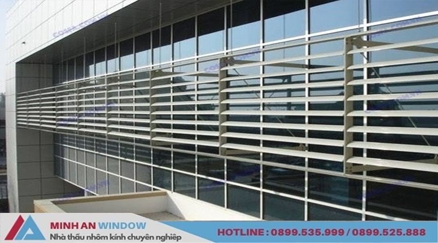Quy trình thi công lam nhôm chắn nắng tại Minh An Window gồm 3 bước