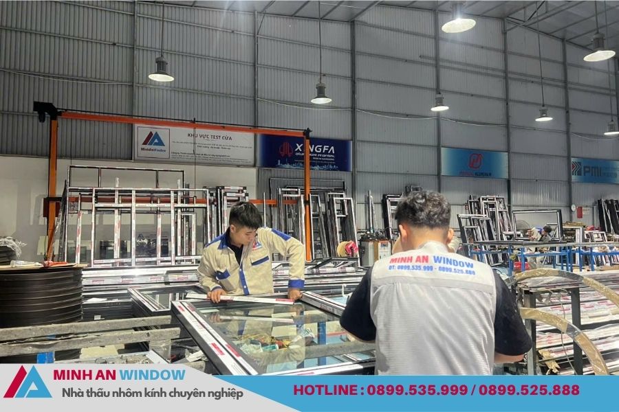 gia công nhôm kính tại hà đông hà nội
