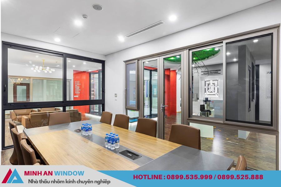 Cửa nhôm Ponzio đồng bộ nhập khẩu nguyên bộ Cửa nhôm Ponzio đồng bộ nhập khẩu nguyên bộ