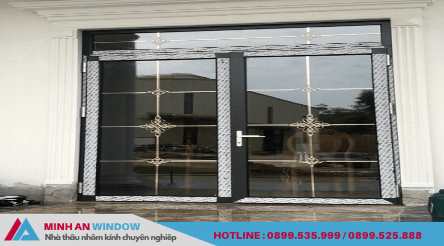 Cửa nhôm Hopo - Minh An Window lắp đặt tại Hà Nam 