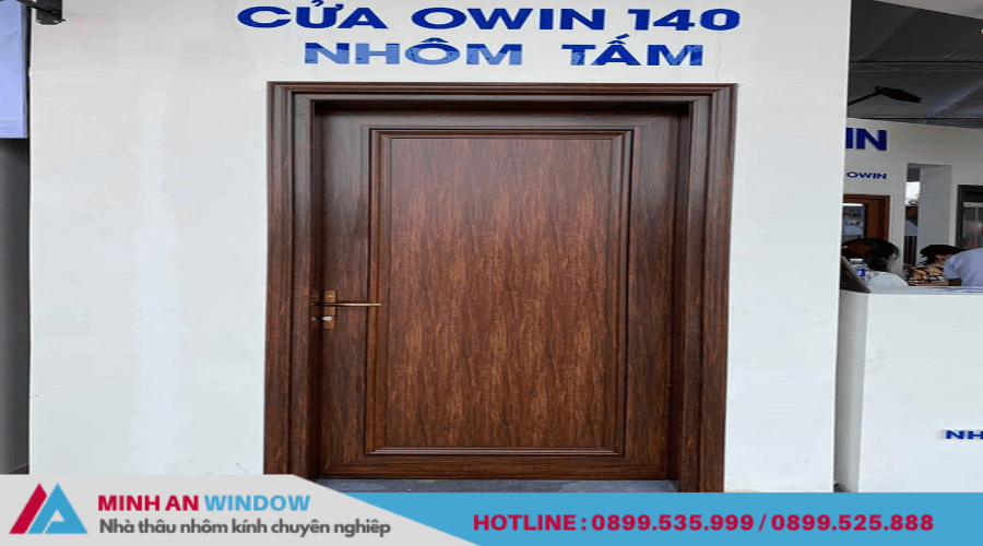 Mẫu cửa nhôm Owin cao cấp, chất lượng 