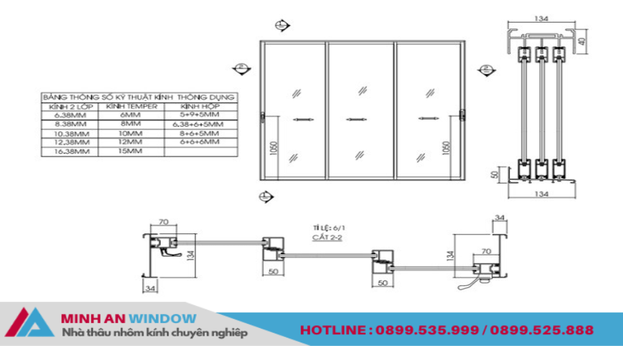 Bản vẽ file CAD cửa nhôm Xingfa hệ 93