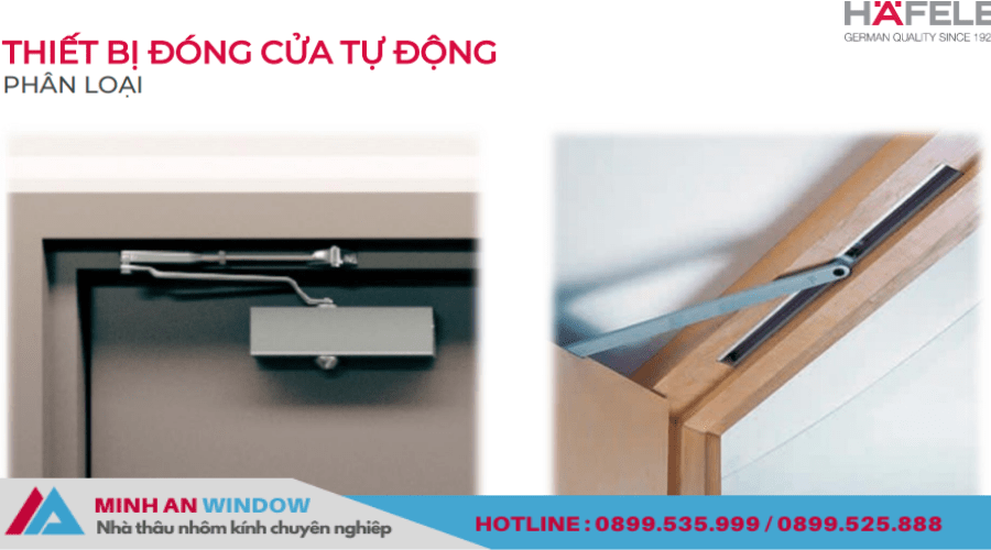 Cấu tạo thiết bị tự động Hafele gồm 4 phần 