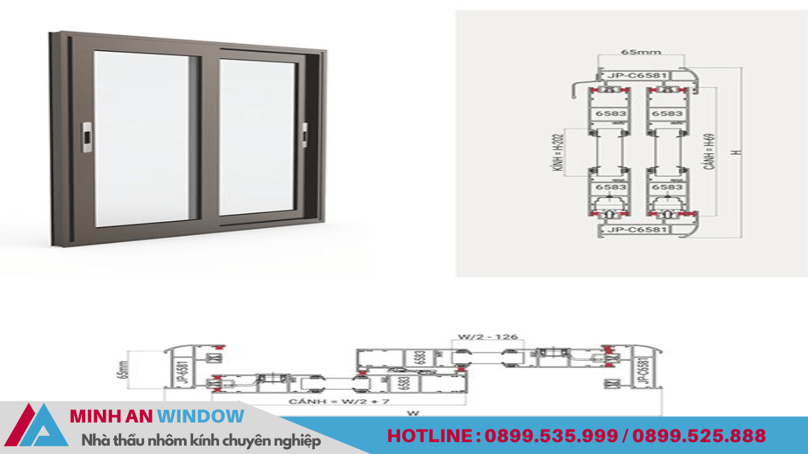 Thiết kế thanh nhôm Maxpro chính hãng 