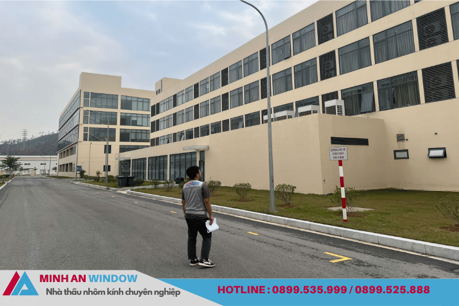 Dự Án Nhôm Kính Tòa Nhà Văn Phòng INTCO Đông Mai Quảng Ninh