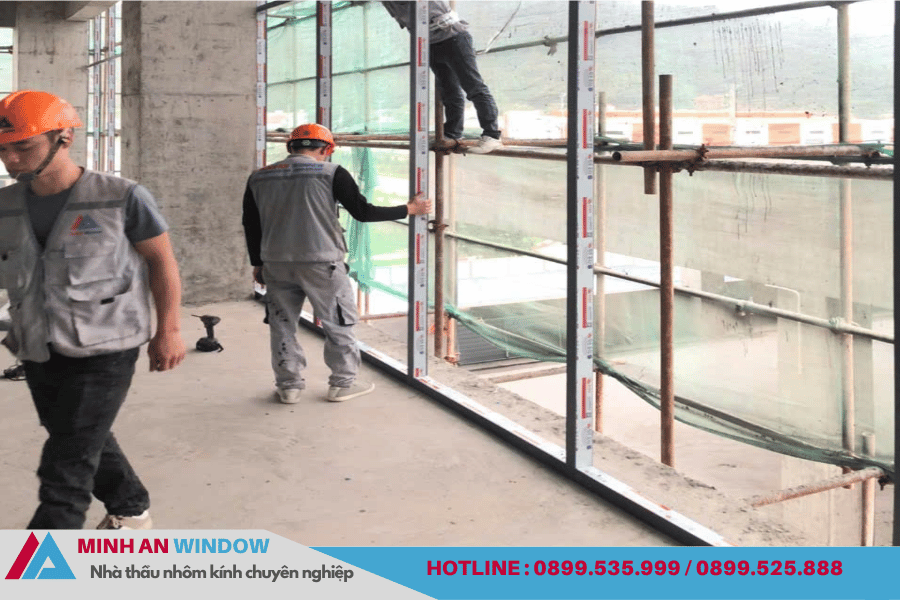 Dự Án Nhôm Kính Tòa Nhà Văn Phòng INTCO Đông Mai Quảng Ninh