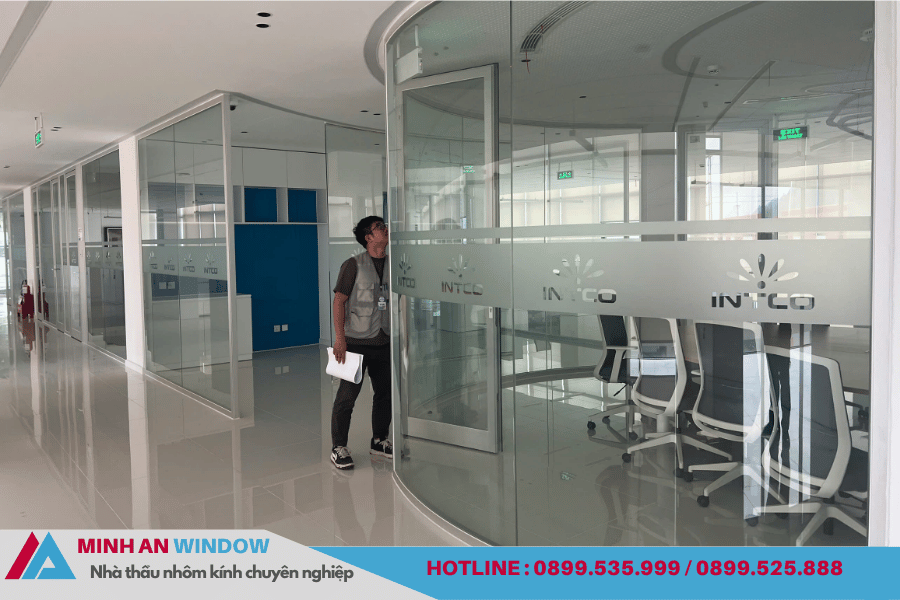 Dự Án Nhôm Kính Tòa Nhà Văn Phòng INTCO Đông Mai Quảng Ninh