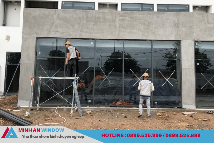Dự Án Nhôm Kính Tòa Nhà Văn Phòng INTCO Đông Mai Quảng Ninh