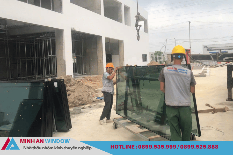Dự Án Nhôm Kính Tòa Nhà Văn Phòng INTCO Đông Mai Quảng Ninh