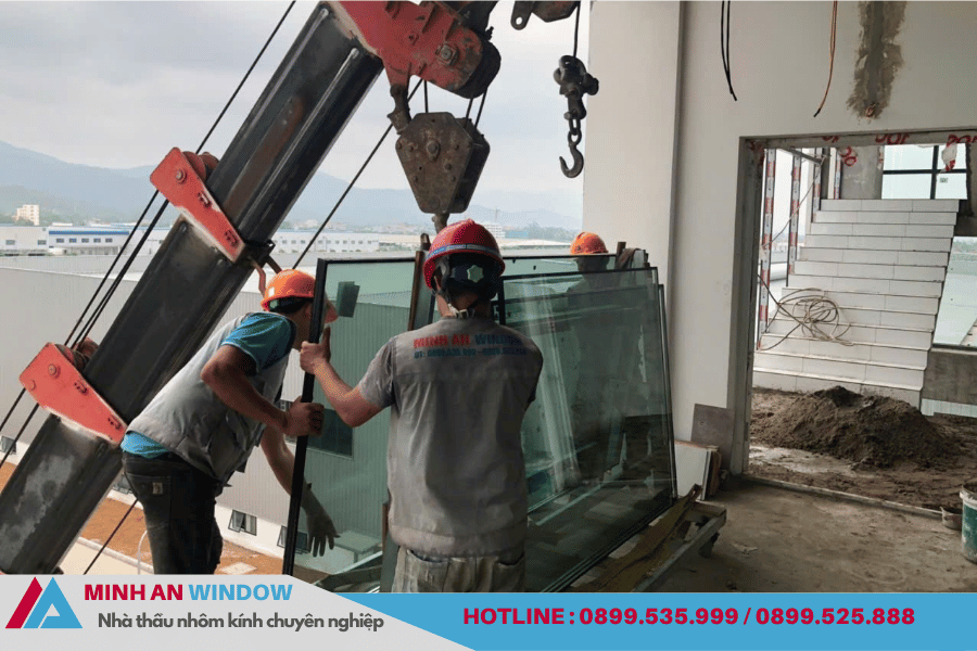 Dự Án Nhôm Kính Tòa Nhà Văn Phòng INTCO Đông Mai Quảng Ninh