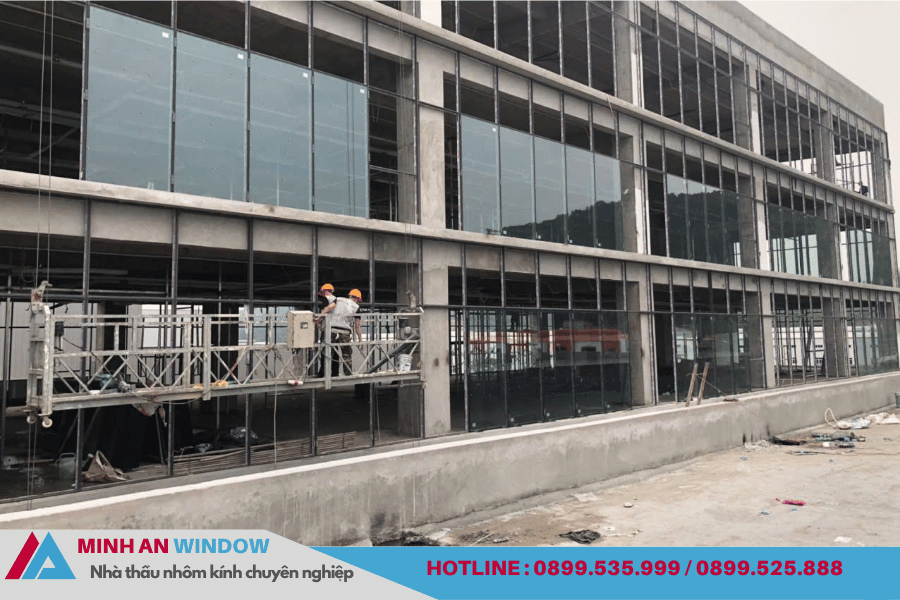 Dự Án Nhôm Kính Tòa Nhà Văn Phòng INTCO Đông Mai Quảng Ninh
