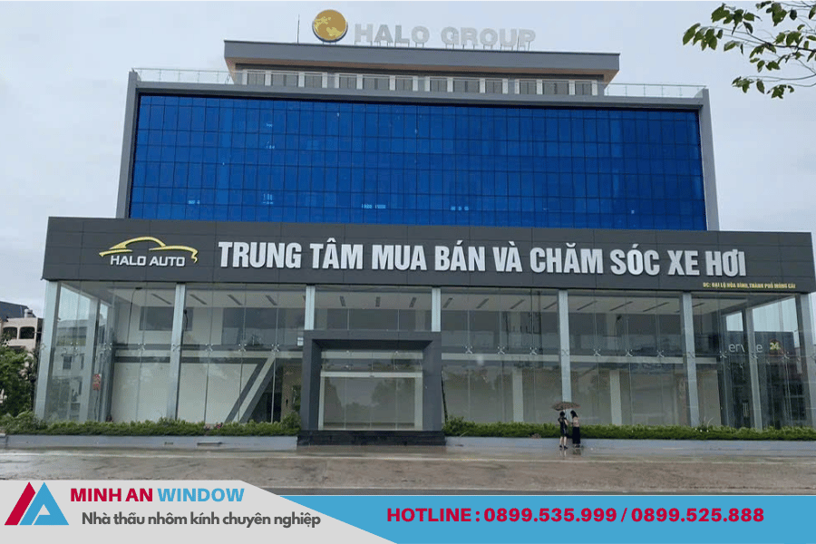 Dự án Showroom ô tô Móng Cái – Quảng Ninh