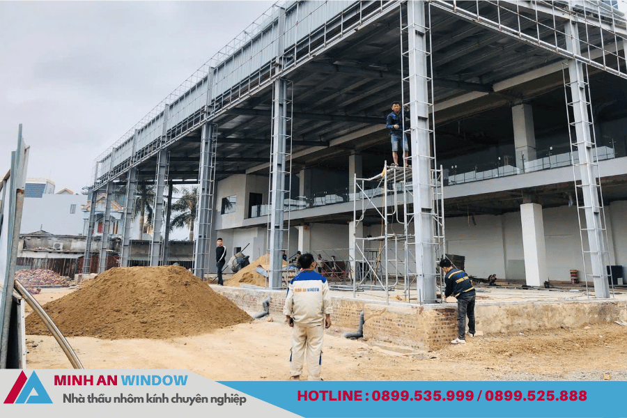 Dự án Showroom ô tô Móng Cái – Quảng Ninh