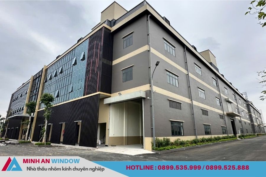 Dự án Vách Mặt Dựng Nhôm Kính & Mái Kính Nhà Máy Nhật Quang – Hưng Yên Dự án Vách Mặt Dựng Nhôm Kính & Mái Kính Nhà Máy Nhật Quang – Hưng Yên